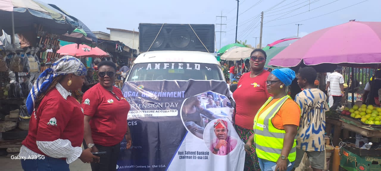WORLD HYPERTENSION DAY CELEBRATION IN ETI-OSA!